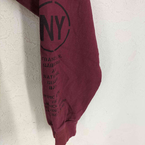 アヴィレックス AVIREX AIR NATIONAL GUARD PATCH & PRINT L/S T-SHIRT メンズ import:M