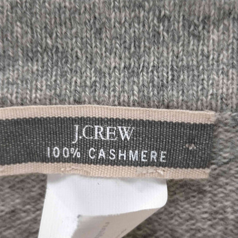 ジェイクルー J.CREW カシミヤ100% ハーフボタンS/Sニットトップス レディース import:S