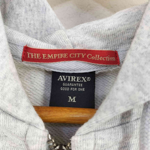アヴィレックス AVIREX AIR NATIONAL GUARD PATCH & PRINT ZIP PARKA メンズ import:M