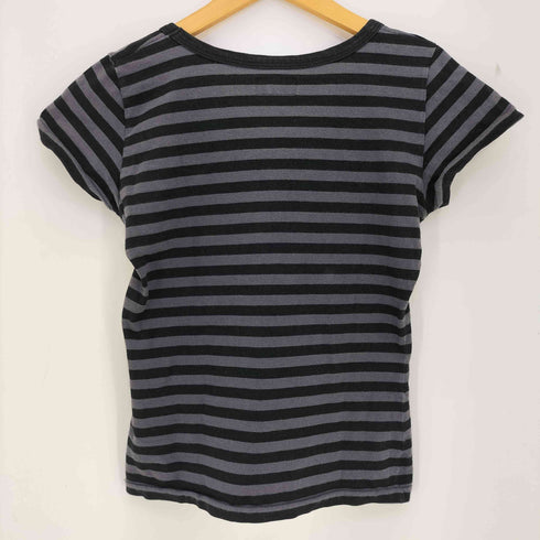 アニエスベー agnes b. ボーダー UネックTシャツ レディース
