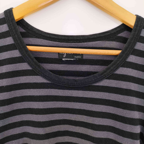 アニエスベー agnes b. ボーダー UネックTシャツ レディース