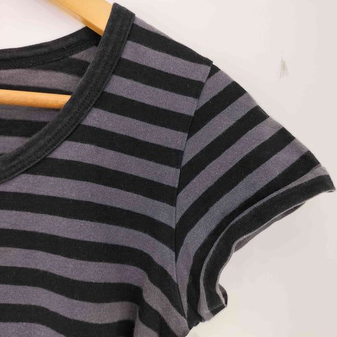 アニエスベー agnes b. ボーダー UネックTシャツ レディース