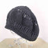 ENTWURFEIN シルク混 編み込みニットベレー帽 import メンズ ONE SIZE