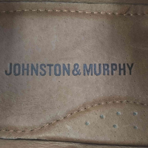 ジョンストンアンドマーフィー JOHNSTON&MURPHY メダリオン ストレートチップ レザー ドレスシューズ メンズ US:7M