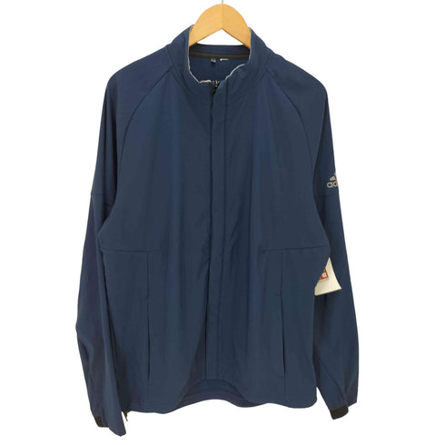 アディダス adidas GOLF Zipup Jersey Jacket パフォーマンス ロゴ プリント ジップアップ トレーニング ジャケット メンズ