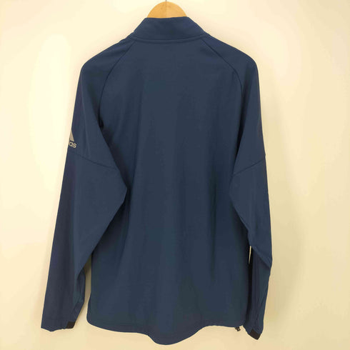 アディダス adidas GOLF Zipup Jersey Jacket パフォーマンス ロゴ プリント ジップアップ トレーニング ジャケット メンズ