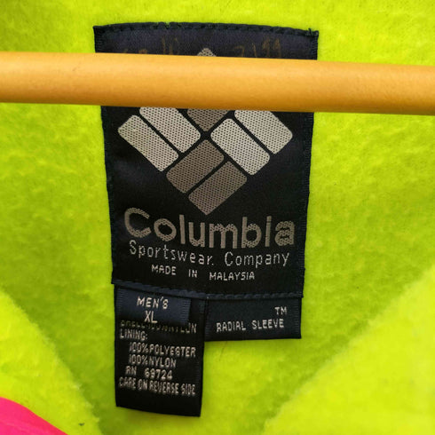 コロンビアスポーツウェア Columbia Sportswear 80S~90S RADIAL SLEEVE ナイロンフリースジャケット メンズ import:XL