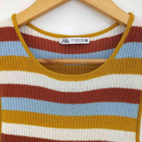 ザラ ZARA CROCHET STRAP TOP レディース import:L