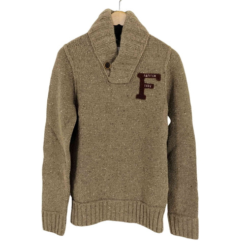 アバクロンビーアンドフィッチ Abercrombie & Fitch ショールカラーニット メンズ import:S