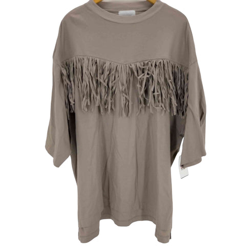 イロコイ Iroquois bio mercerized fringe tシャツ メンズ JPN:2