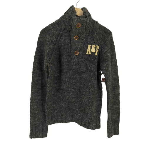 アバクロンビーアンドフィッチ Abercrombie & Fitch ヘンリーネックプルオーバーニット メンズ import:S