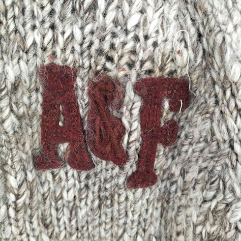 アバクロンビーアンドフィッチ Abercrombie & Fitch ショールカラーニット メンズ import:S