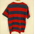 ポロラルフローレン POLO RALPH LAUREN CUSTOM SLIM FIT スモールポニー刺繍ボーダーS/Sラガーシャツ メンズ import:XL