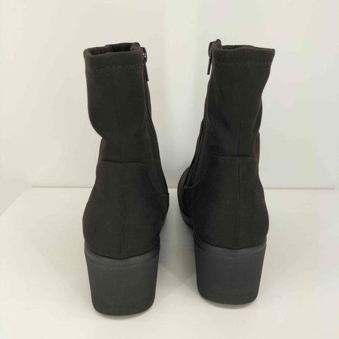 Re:getA} }サイドジップ ヒールブーツ レディース JPN:M