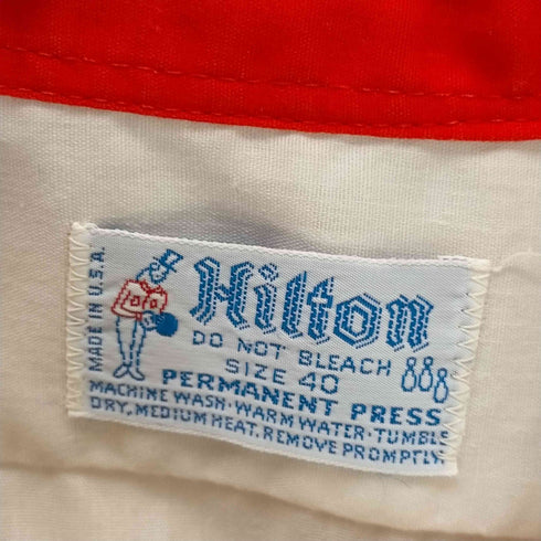 ヒルトン HILTON USA製 ボーリングシャツ メンズ 40