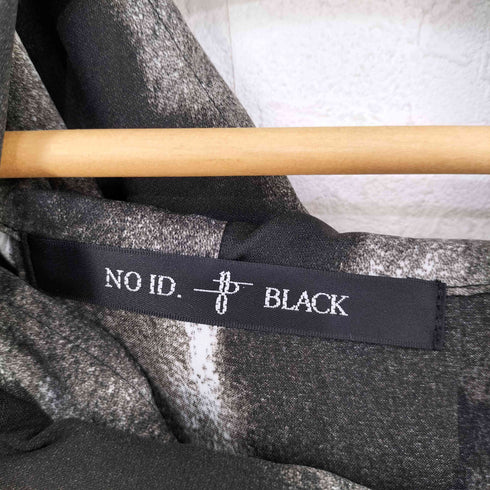 ノーアイディーブラック NO ID.BLACK フードドルマンZIP BIG-SH メンズ ONE SIZE