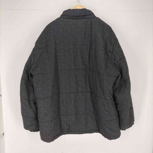 Louis Chavelon ヘリンボーン中綿ジャケット ビックサイズ メンズ 5L