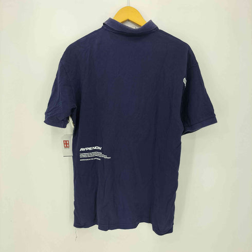 アベイシングエイプ A BATHING APE AAPE NOW POLO メンズ JPN:L