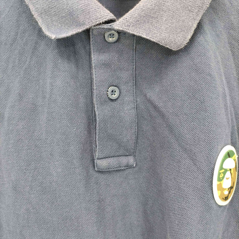 アベイシングエイプ A BATHING APE AAPE NOW POLO メンズ JPN:L