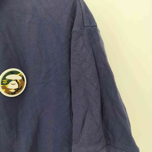 アベイシングエイプ A BATHING APE AAPE NOW POLO メンズ JPN:L