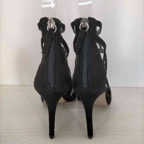チャールズアンドキース CHARLES&KEITH レースアップ スエードヒールパンプス レディース JPN:38