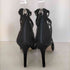チャールズアンドキース CHARLES&KEITH レースアップ スエードヒールパンプス レディース JPN:38