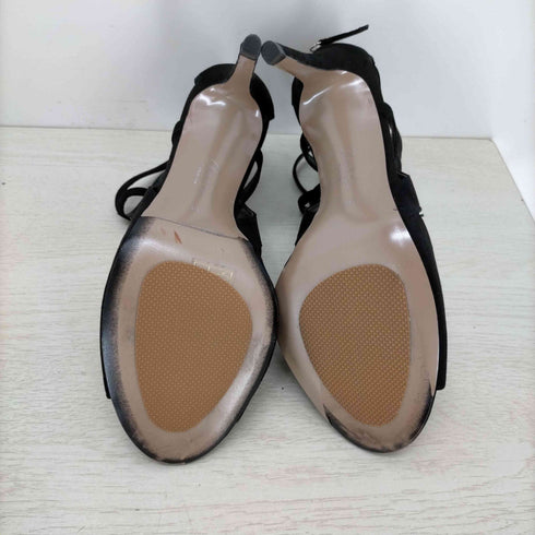 チャールズアンドキース CHARLES&KEITH レースアップ スエードヒールパンプス レディース JPN:38
