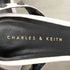 チャールズアンドキース CHARLES&KEITH スタッズストラップヒールパンプス レディース JPN:38