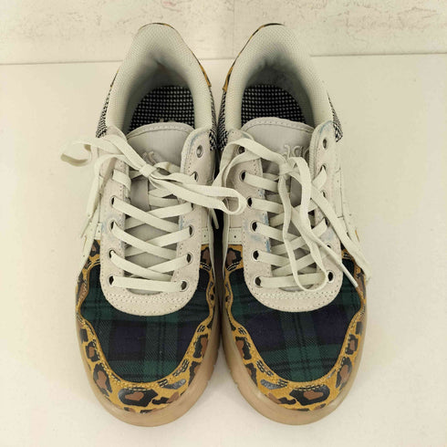 アシックス ASICS 素材切替 ローカットスニーカー レディース JPN:24.5