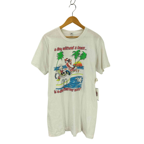 90S 両面プリント クルーネックTシャツ メンズ