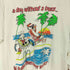 90S 両面プリント クルーネックTシャツ メンズ