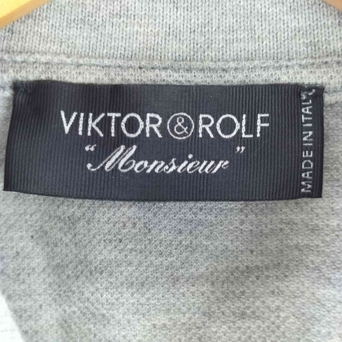 ヴィクターアンドロルフ VIKTOR&ROLF ラバーデザイン ポロシャツ メンズ JPN:M