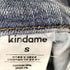 kindame 骨盤パッドデニム ローライズ レディース JPN:S