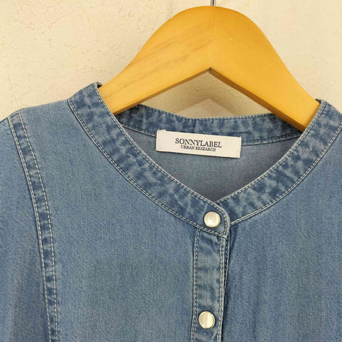 アーバンリサーチサニーレーベル URBAN RESEARCH Sonny Label フィットデニムドレスワンピース レディース FREE