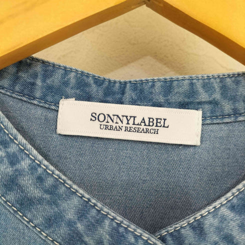 アーバンリサーチサニーレーベル URBAN RESEARCH Sonny Label フィットデニムドレスワンピース レディース FREE