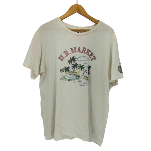 ハリウッドランチマーケット HOLLYWOOD RANCH MARKET ビーチプリント S/S Tシャツ メンズ JPN:4