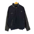 OUTER BOUNDARY アームレザー ウールスタジャン メンズ import:XL