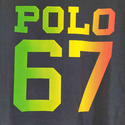 ポロバイラルフローレン Polo by RALPH LAUREN フロントプリント S/S Tシャツ メンズ import:XL