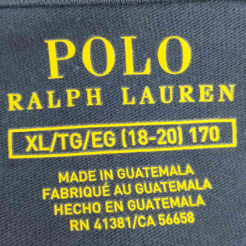 ポロバイラルフローレン Polo by RALPH LAUREN フロントプリント S/S Tシャツ メンズ import:XL