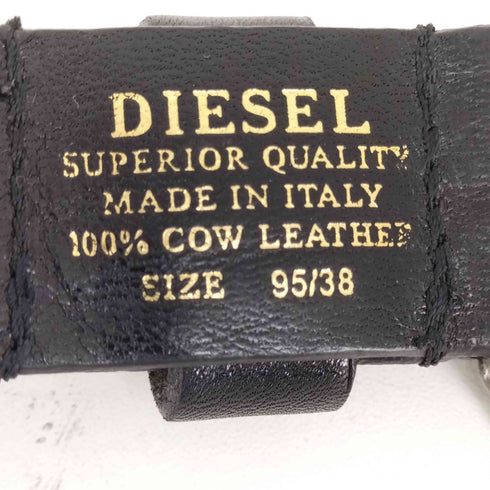 ディーゼル DIESEL メダルバックルベルト メンズ 95/38