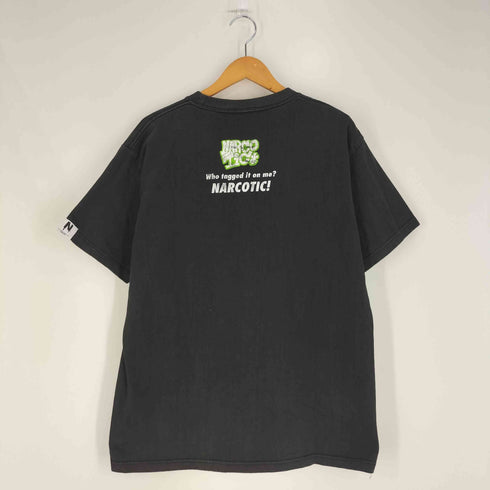 NARCOTIC 00s 2002© グラフィティ ロゴ プリント Tシャツ メンズ JPN:L