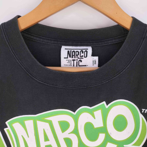 NARCOTIC 00s 2002© グラフィティ ロゴ プリント Tシャツ メンズ JPN:L