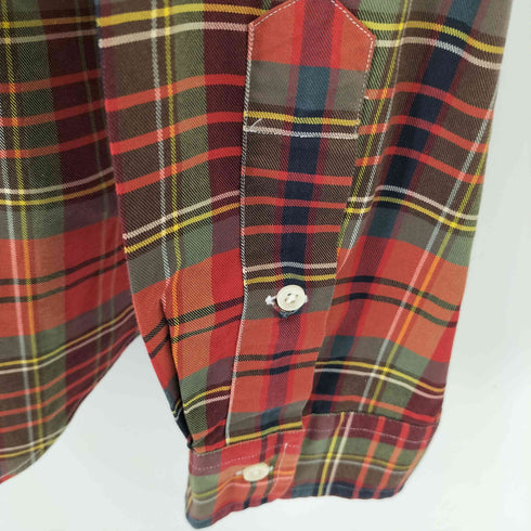 ラルフローレン RALPH LAUREN CLASSIC FIT ポニー刺繍 チェック柄 ボタンダウンシャツ メンズ import:XXL