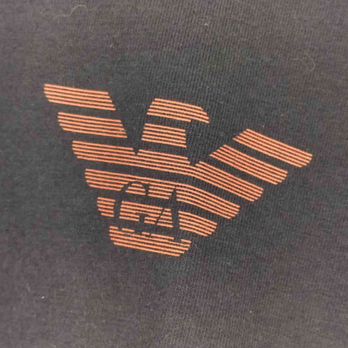 エンポリオアルマーニ EMPORIO ARMANI フロントロゴ S/S Tシャツ メンズ import:XL