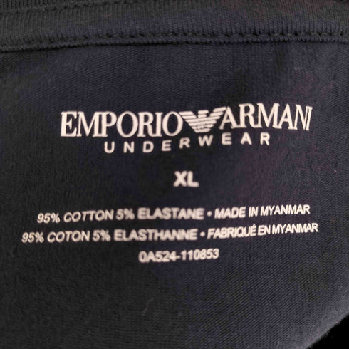 エンポリオアルマーニ EMPORIO ARMANI フロントロゴ S/S Tシャツ メンズ import:XL