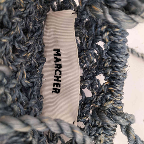 MARCHER カゴ編み ショルダーバッグ レディース