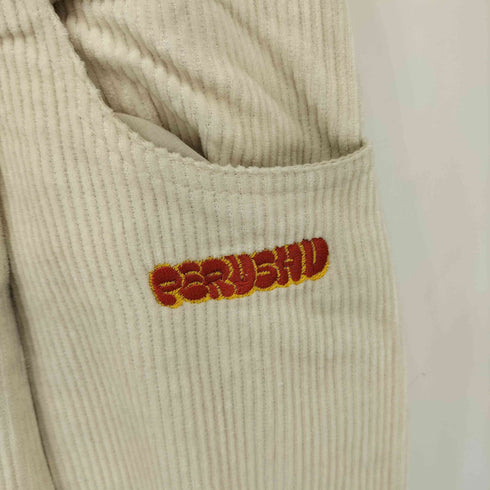 ペルーシュ Perushu ワイドバルーンコーデュロイパンツ メンズ JPN:M