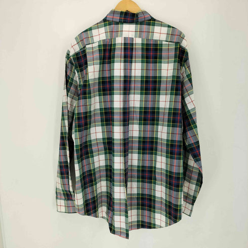 ラルフローレン RALPH LAUREN CLASSIC FIT ポニー刺繍 チェック柄 ボタンダウンシャツ メンズ import:XXL