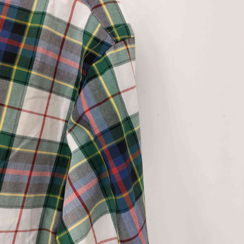 ラルフローレン RALPH LAUREN CLASSIC FIT ポニー刺繍 チェック柄 ボタンダウンシャツ メンズ import:XXL