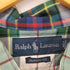 ラルフローレン RALPH LAUREN CLASSIC FIT ポニー刺繍 チェック柄 ボタンダウンシャツ メンズ import:XXL
